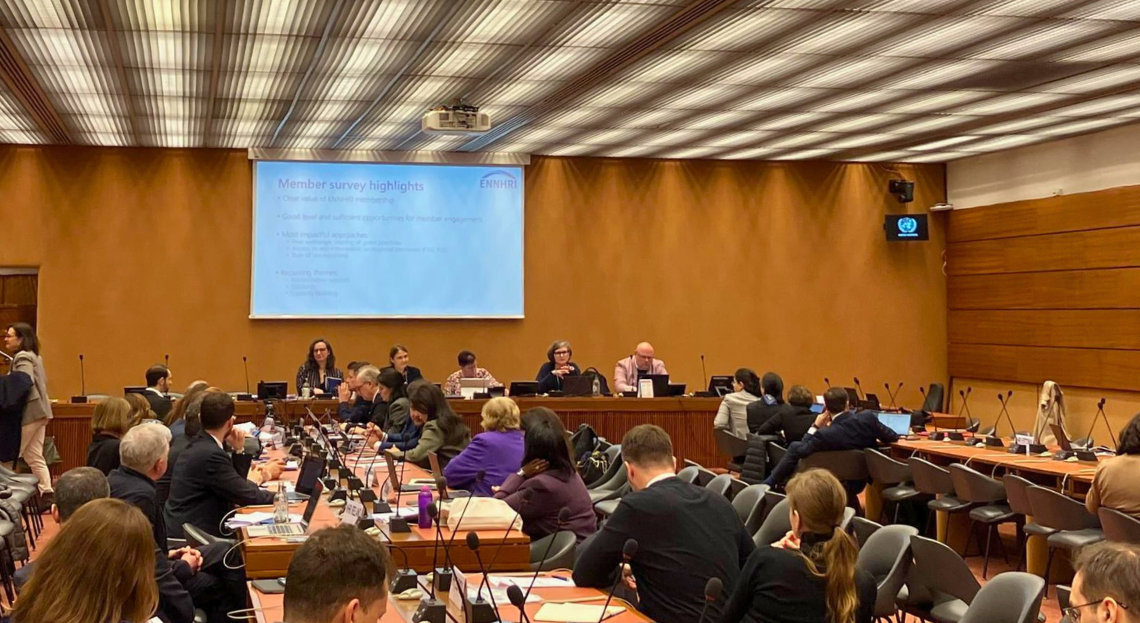 ENNHRI General Assembly meeting in Geneva on 10 March 2025